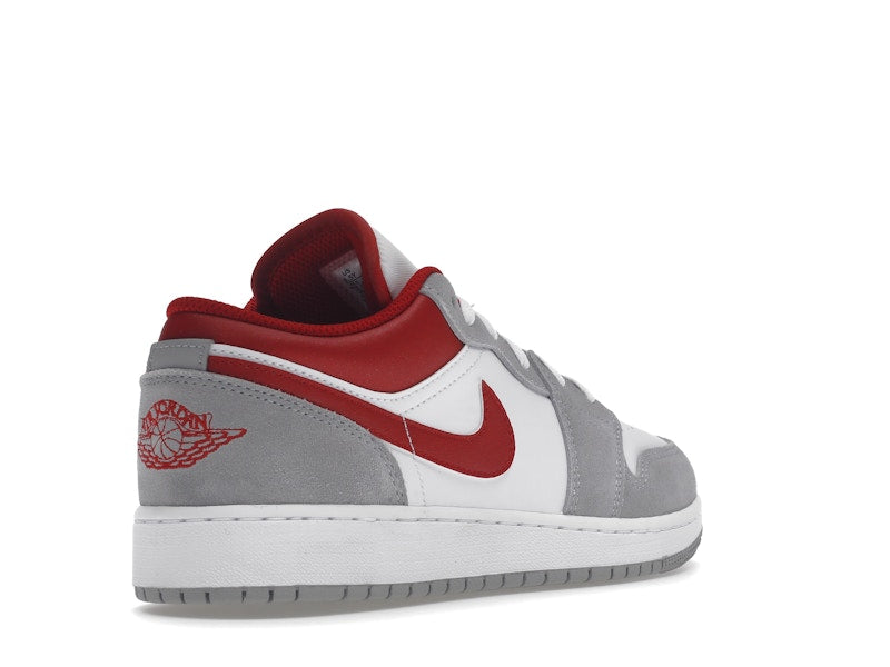 Jordan 1 Low SE Smoke Grey Gym Red (GS)