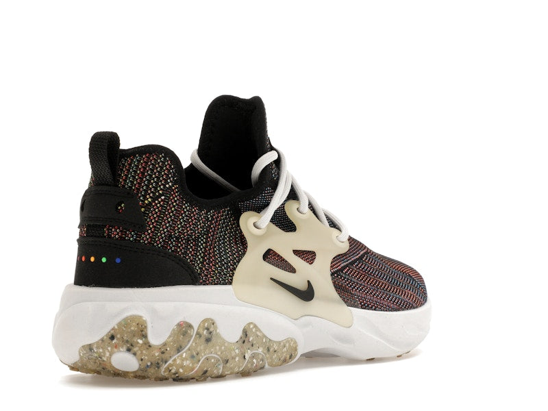 Nike React Presto Flyknit Multi Black