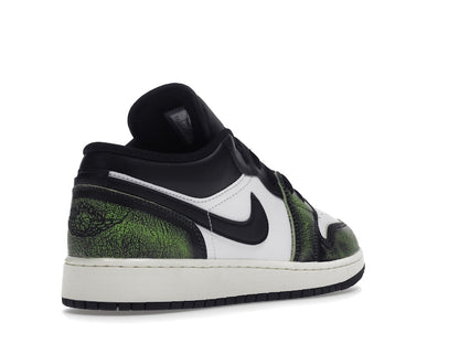 Jordan 1 Low Wear Away Electric Green (GS)