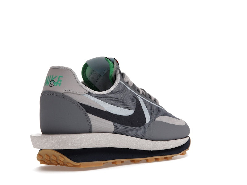 Nike LD Waffle sacai CLOT Kiss of Death 2 Cool Grey (NTWRK Special Packaging)