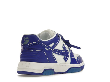 OFF-WHITE Out Of Office Sartorial Stitching White Dark Blue (Women's)