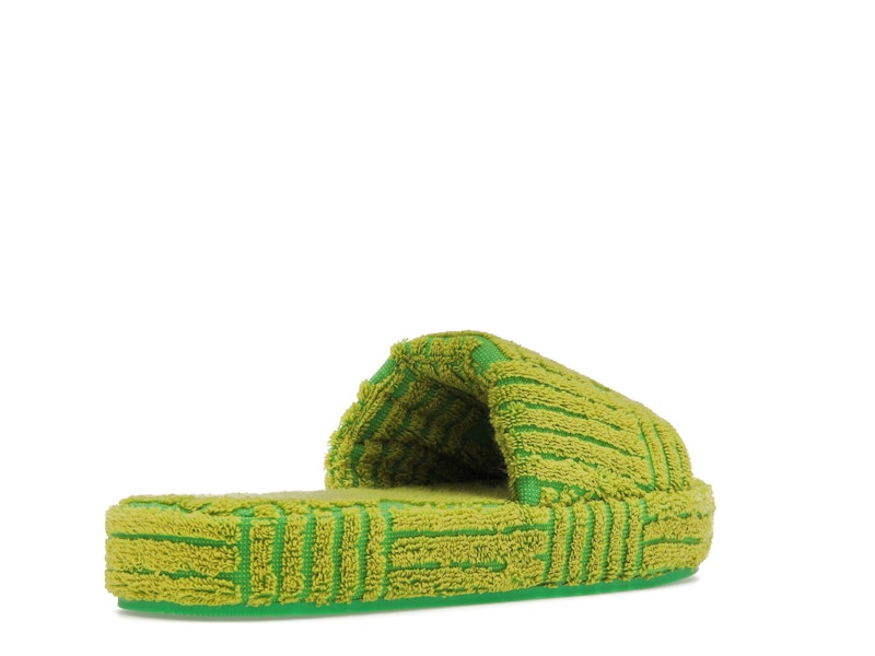 Bottega Veneta Resort Geometric Sandal Parakeet Kiwi