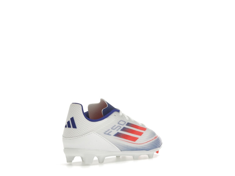 adidas F50 League Multi-Ground Cloud White Solar Red Lucid Blue (GS)