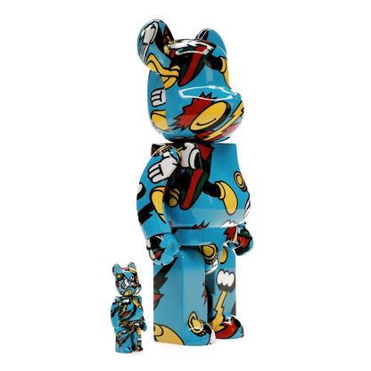 Bearbrick Grafflex 100% & 400% Set