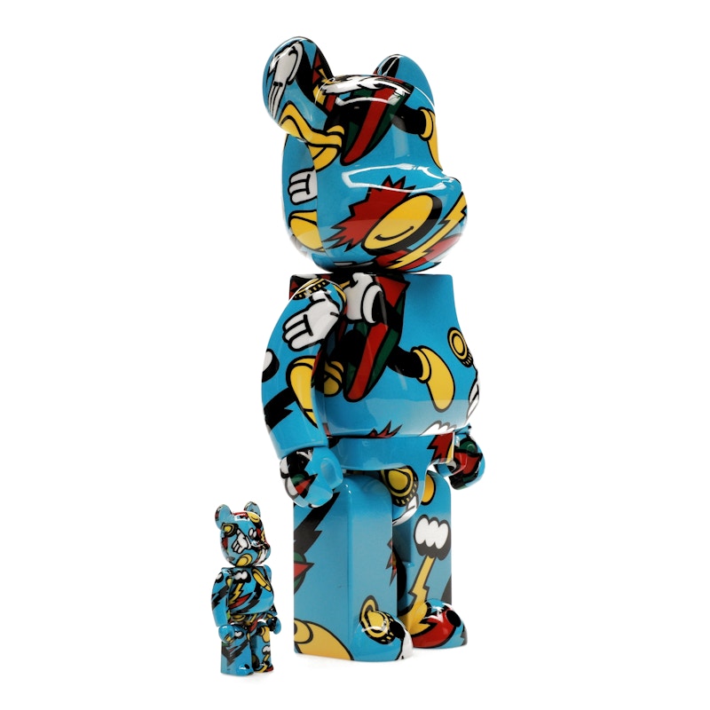 Bearbrick Grafflex 100% & 400% Set