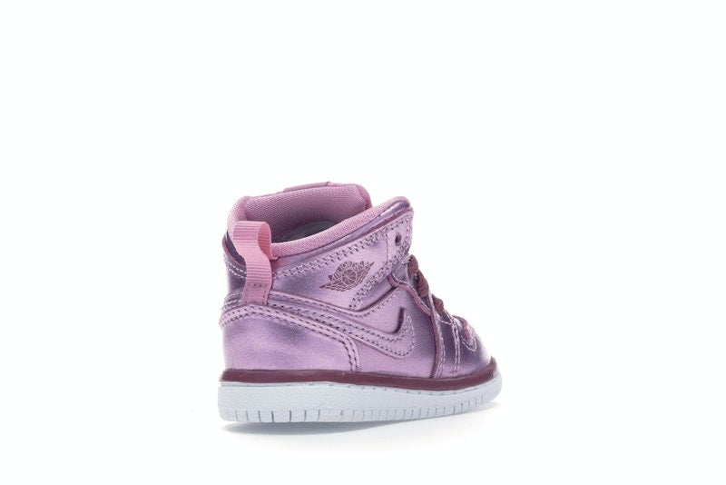 Jordan 1 Mid Pink Rise (TD)