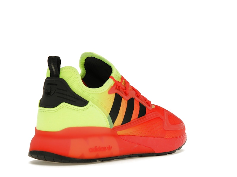 adidas ZX 2K Boost Solar Yellow Hi Res Red