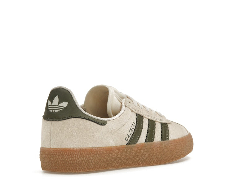 adidas Gazelle ADV Ecru Tint Focus Olive
