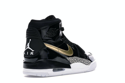 Jordan Legacy 312 Black Gold Patent