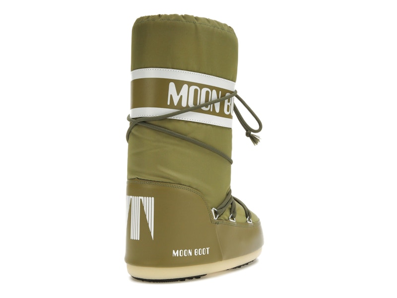 Moon Boot Icon Nylon Boot Khaki
