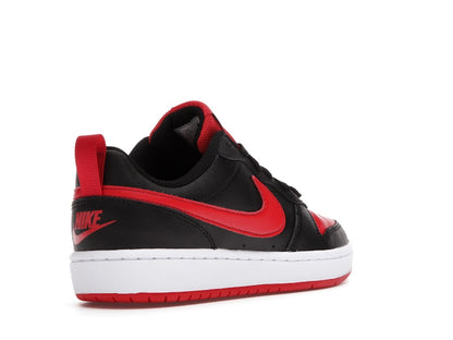 Nike Court Borough Low 2 Black University Red (GS)