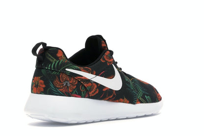 Nike Roshe Run Floral Print Total Orange