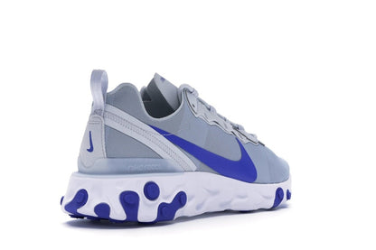 Nike React Element 55 Pure Platinum Racer Blue