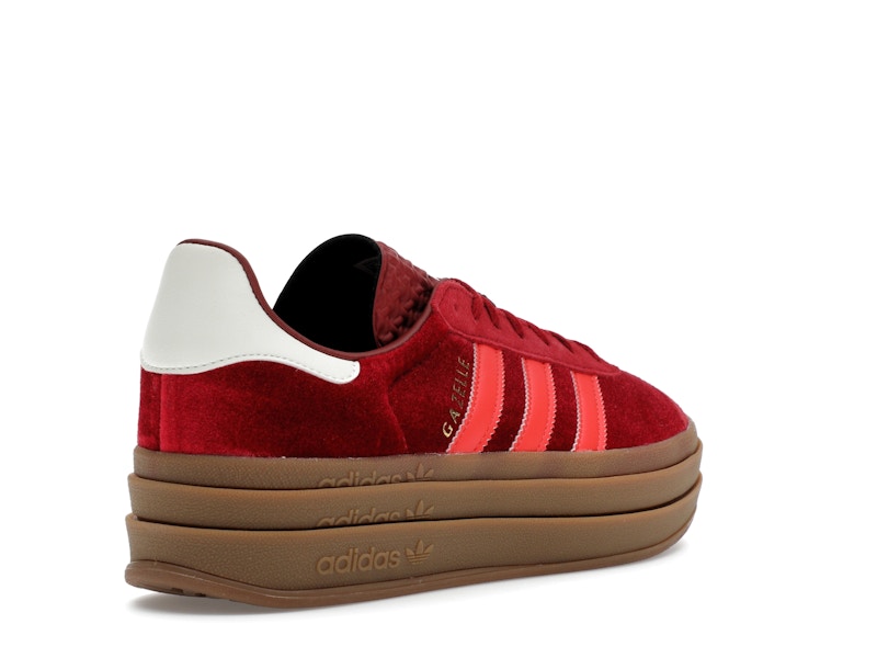 adidas Gazelle Bold Bright Red Velvet (Women's)