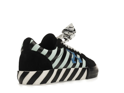 OFF-WHITE Vulc Low Black Blue Arrow
