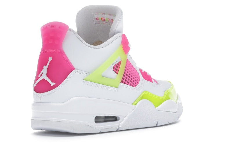 Jordan 4 Retro White Lemon Pink (GS)