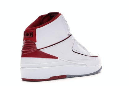 Jordan 2 Retro White Red (2014)
