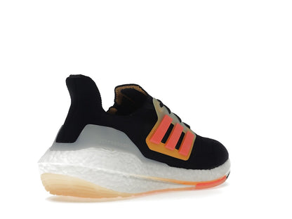 adidas Ultra Boost 22 Black Turbo Flash Orange