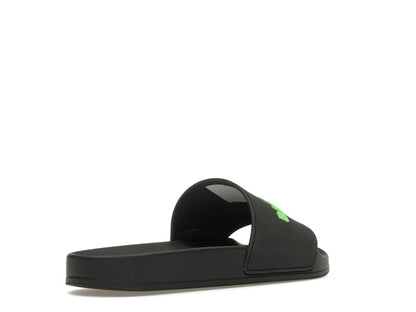 Balenciaga Pool Slide Black Fluo Green (Women's)