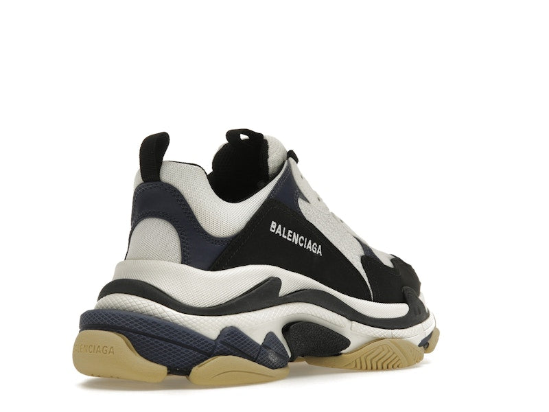 Balenciaga Triple S White Navy Black