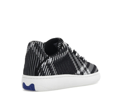 Burberry Check Knit Box Sneaker Black White (Women's)