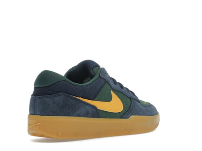 Nike SB Force 58 Midnight Navy Fir Gum Light Brown University Gold