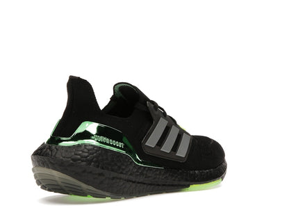 adidas Ultra Boost 22 Black Iron Metallic Beam Green