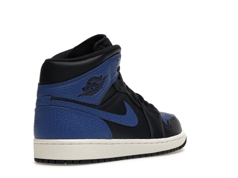 Jordan 1 Mid Obsidian Game Royal