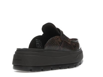 Jordan Mule Croc Velvet Brown (Women's)