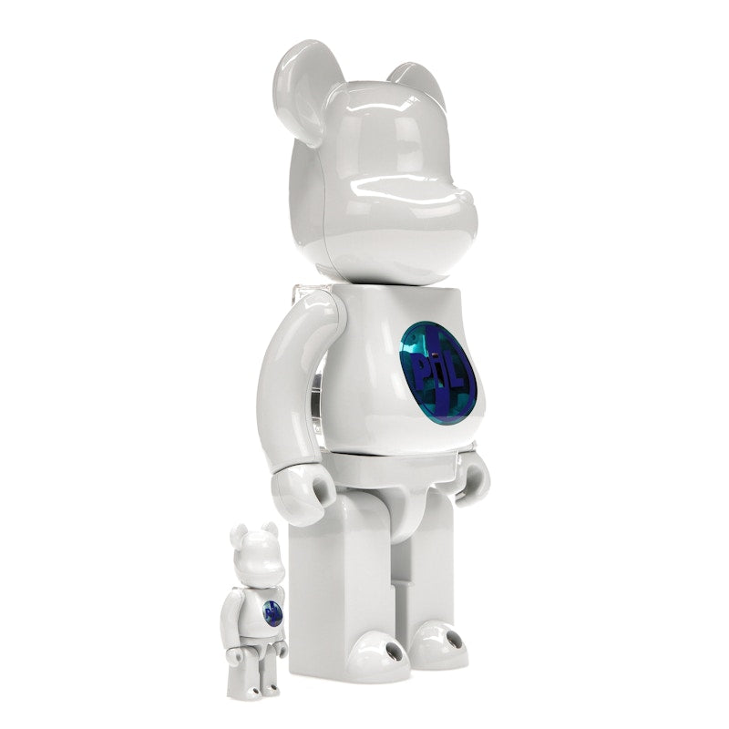 Bearbrick PiL 100% & 400% Set Chrome Ver.