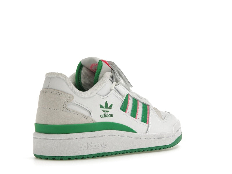 adidas Forum Low White Green Lucid Pink (Women's)