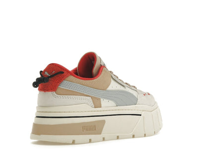 Puma Mayze Stack Retro Grade Vaporous Grey Red
