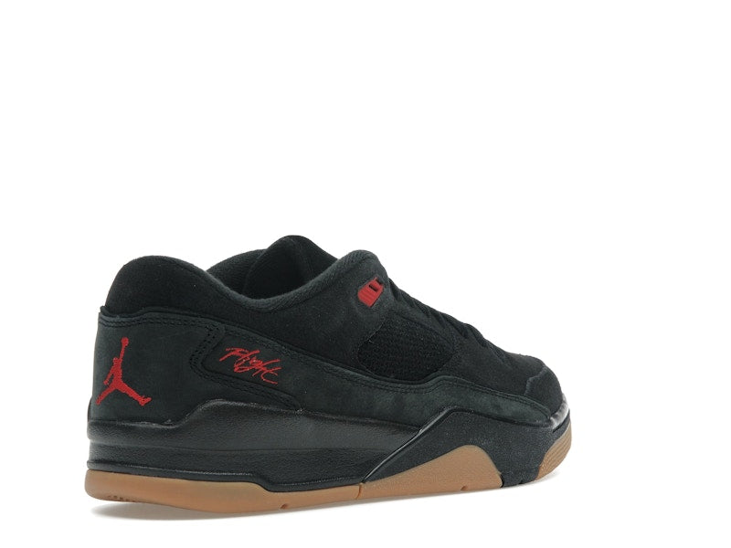Jordan Flight Court Black Red