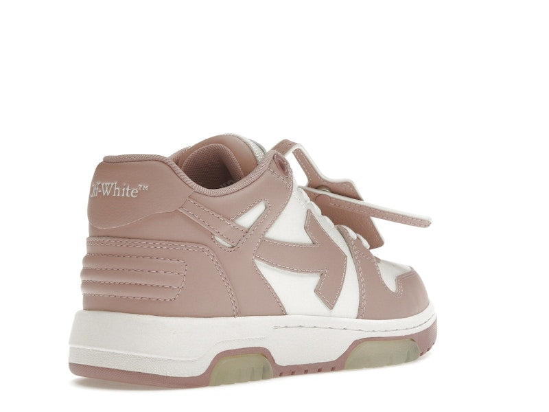 Off-White Out Of Office Calf Leather White Pink (Women's)
