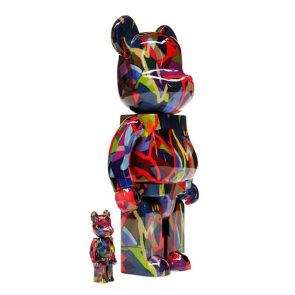 Bearbrick KAWS TENSION 100% & 400% Set
