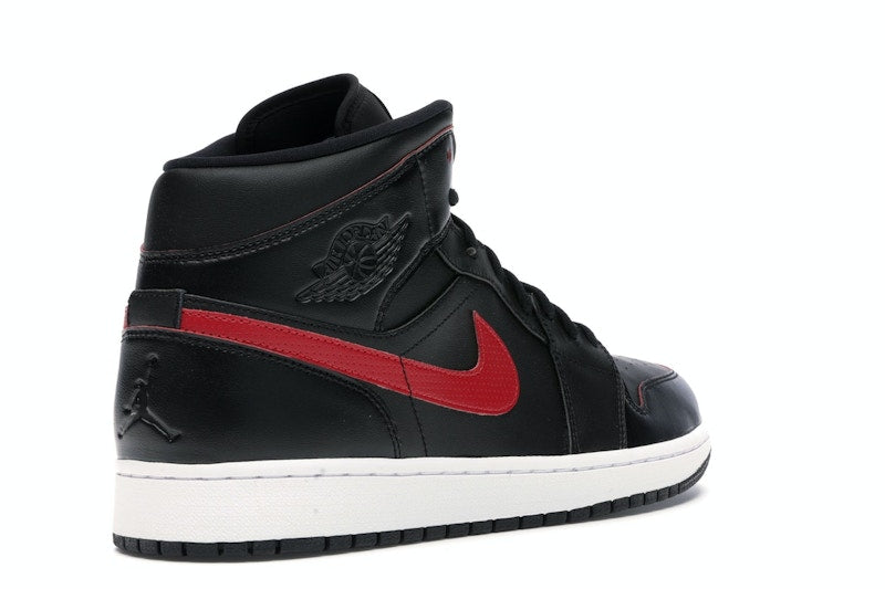Jordan 1 Retro Mid Black Team Red