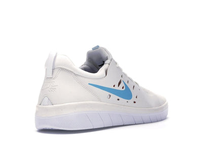 Nike SB Nyjah Summit White Light Blue Fury