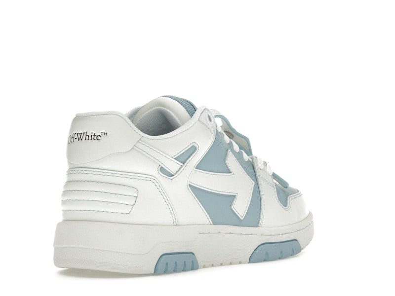 OFF-WHITE Out Of Office OOO Low Tops Light Blue White