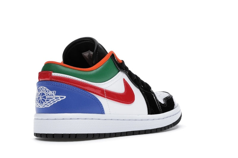 Jordan 1 Low Multi-Color Black Toe (Women's)