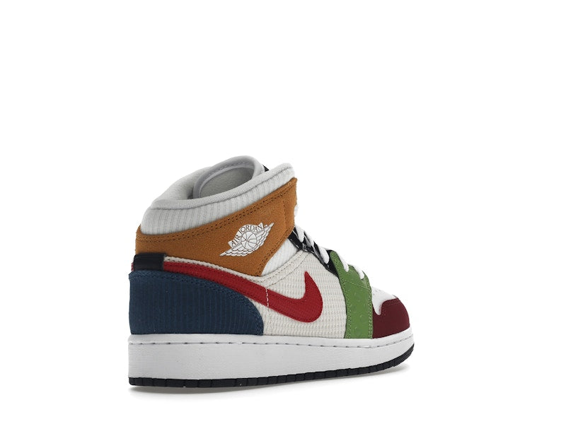 Jordan 1 Mid SE Messy Room (GS)