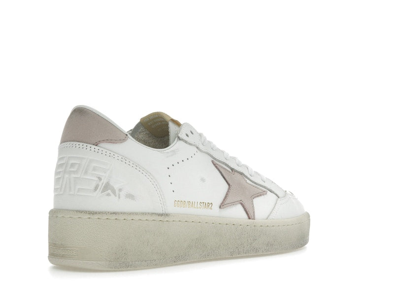 Golden Goose Ball Star 2 White Pink (Women's)