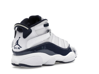 Jordan 6 Rings White Midnight Navy