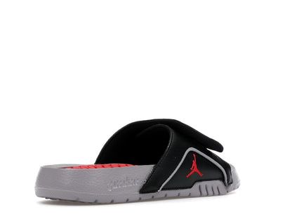 Jordan Hydro 4 Retro Black Cement Grey Fire Red (GS)
