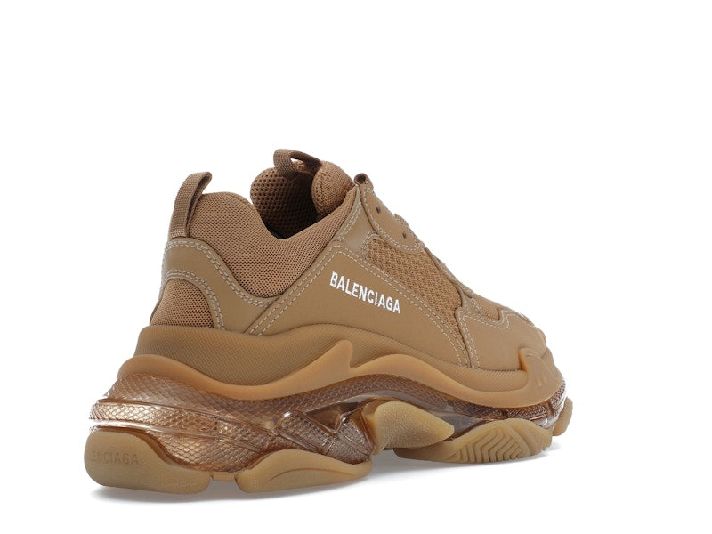 Balenciaga Triple S Clear Sole Light Camel (Women's)