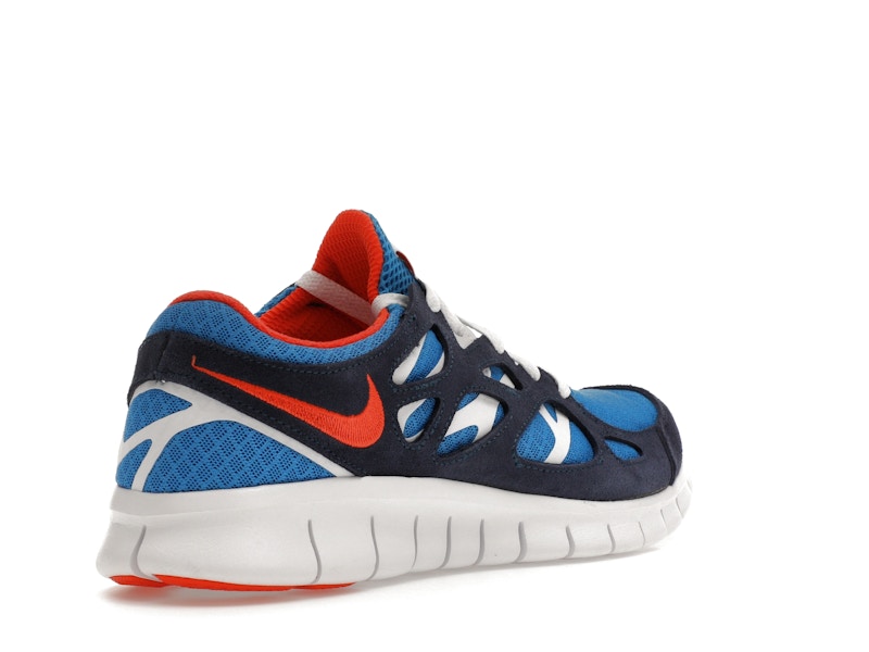 Nike Free Run 2 Light Photo Blue Orange