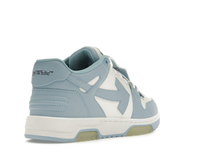 Off-White Out Of Office Calf Leather White Baby Blue