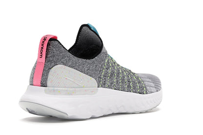 Nike React Phantom Run Flyknit 2 Flash Crimson Baltic Blue