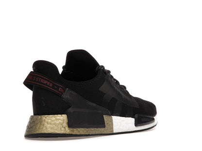 adidas NMD V2 Core Black Gold Metallic
