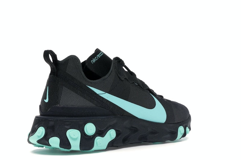 Nike React Element 55 Black Aurora Green