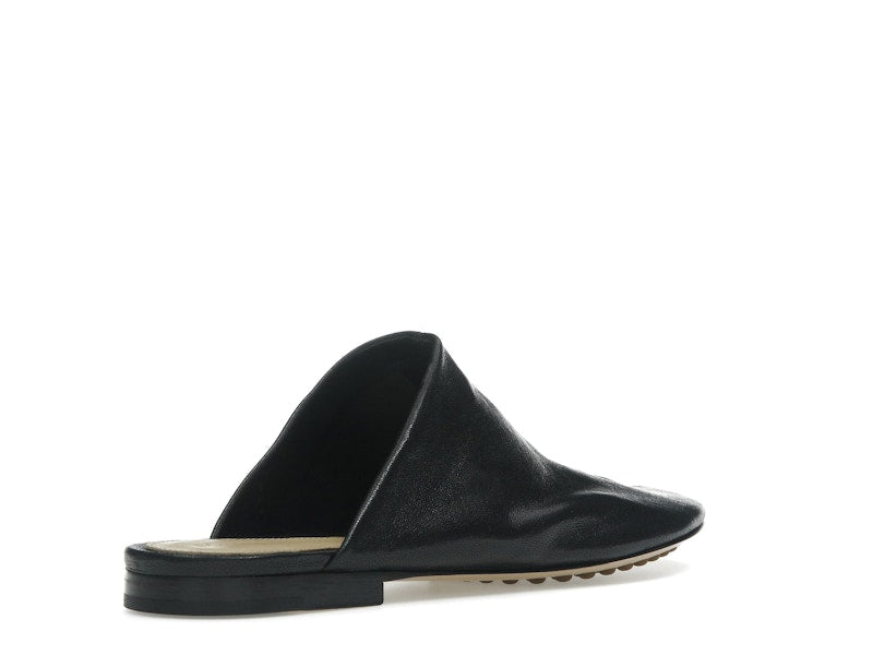 Bottega Veneta Leather Dot Sock Slippers Black (Women's)